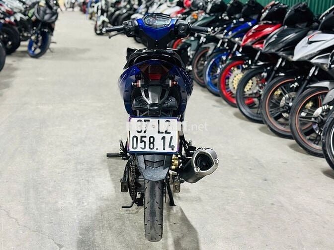 XE MÁYTHANH TÙNG_EXCITER 150 XANH GP XUỐNG BÁNH