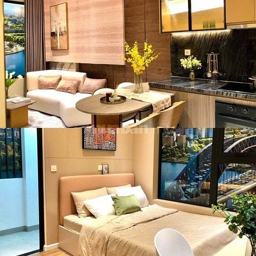 Căn Hộcao cấp 𝑭𝑹𝑬𝑺𝑰𝑨 𝑹𝑰𝑽𝑬𝑹𝑺𝑰𝑫𝑬 100% 𝑽𝑰𝑬𝑾 𝑺𝑶̂𝑵𝑮