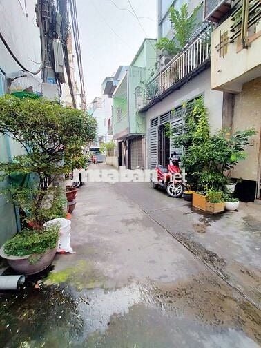 nhà 2 tầng 154 âu dương lân, P.3 Q8 - hẻm xe hơi, sổ hồng riêng, 3pn