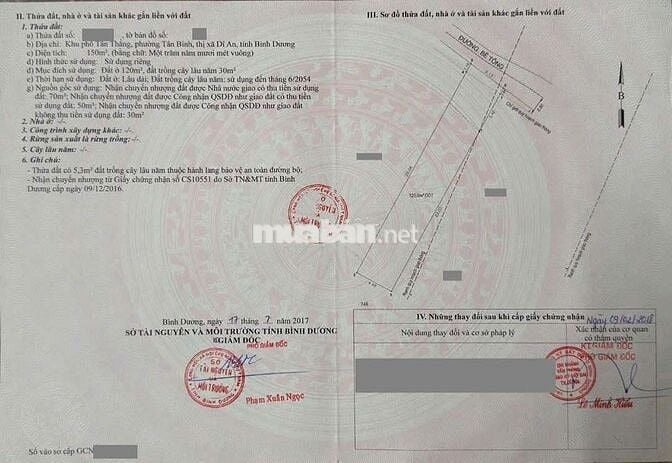 Đất gần khu Biconsi phường Tân Bình Tp Dĩ An