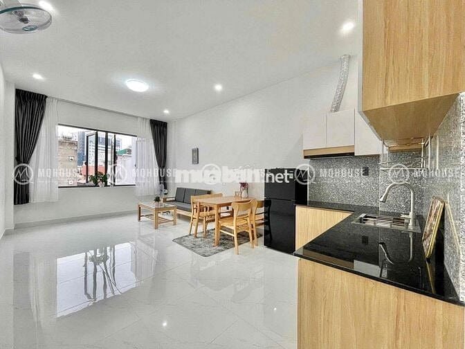 1PN tách bếp, full nội thất mới, máy giặt riêng, DT 50m2 ngay chợ TB