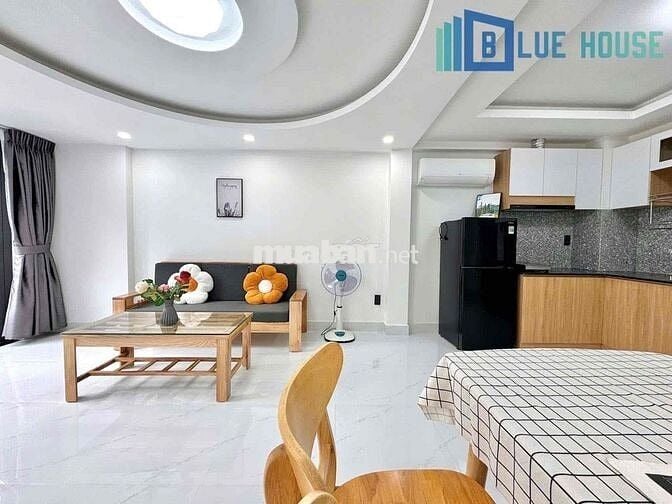 1PN tách bếp, full nội thất mới, máy giặt riêng, DT 50m2 ngay chợ TB