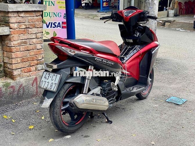 Honda Air Blade2012 FI Đỏ đen bs43 giấy tờ đầy đủ