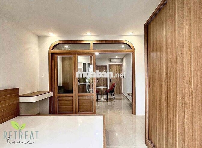 CHO THUÊ CĂN HỘ 1 PHÒNG NGỦ MỚI GẦN NOWZONE Q1  FULL NỘI THẤT GIÁ RẺ