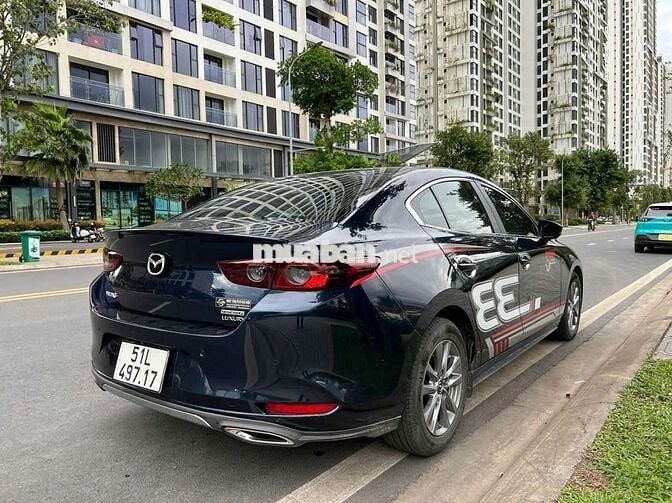 MAZDA 3 LUXURY 2021, XANH CAVANSINE, HỖ TRỢ GÓP.