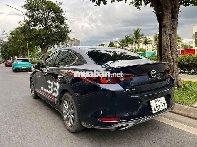 MAZDA 3 LUXURY 2021, XANH CAVANSINE, HỖ TRỢ GÓP.