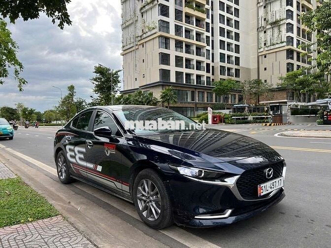 MAZDA 3 LUXURY 2021, XANH CAVANSINE, HỖ TRỢ GÓP.