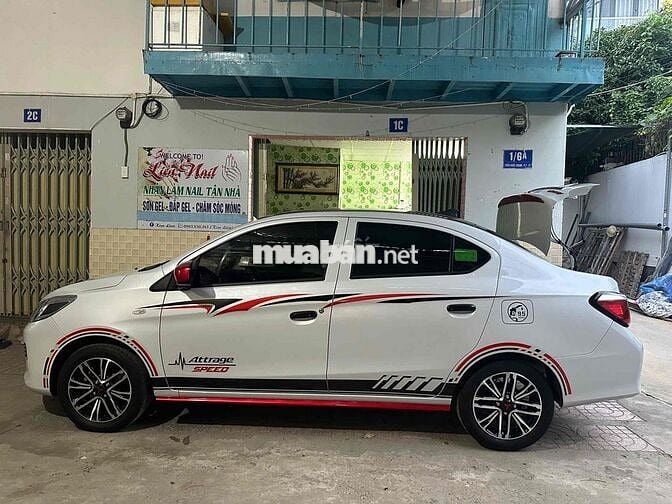 Mitsubishi Attrage 2024 chạy chuẩn 5 ngàn cây