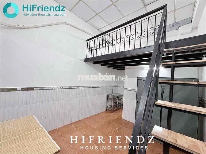 PHÒNG RỘNG GÁC CAO - MỚI XÂY -  GIÁ RẺ - GẦN ĐẠI HỌC VĂN HIẾN