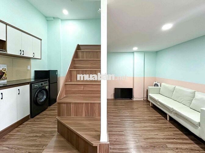 DUPLEX BANCOL SIÊU THOÁNG NGAY GẦN HÀNG XANH, KHÔNG GIỚI HẠN NGƯỜI Ở