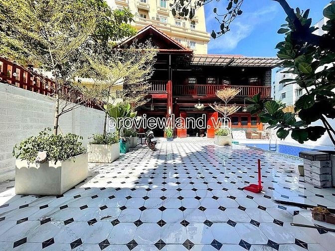 Bán biệt thự Nguyễn Văn Hưởng Thảo Điền, 326m², sân vườn & hồ bơi