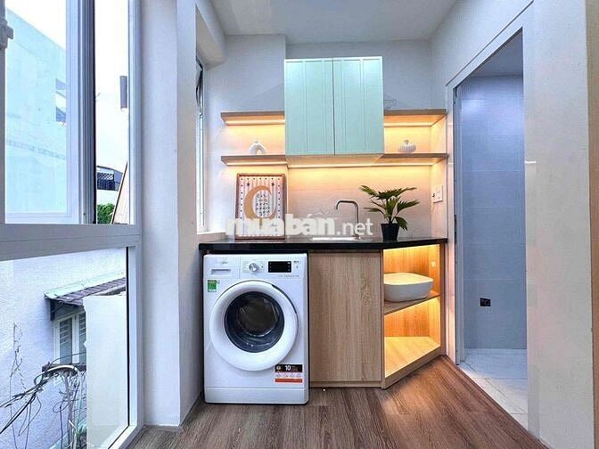 CHO THUÊ STUDIO NGAY LÊ VĂN SỸ - FULL NỘI THẤT MÁY GIẶT RIÊNG