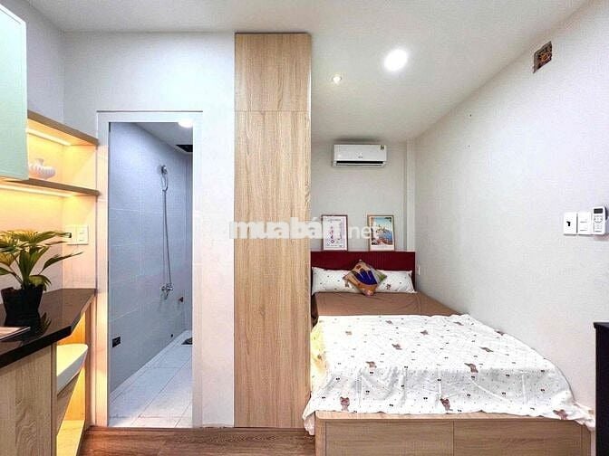 CHO THUÊ STUDIO NGAY LÊ VĂN SỸ - FULL NỘI THẤT MÁY GIẶT RIÊNG