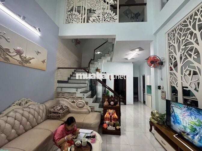 Bán biệt thự mini ngang 8m sát khu Tên Lửa, Bình tân, 128m2, 3 tầng