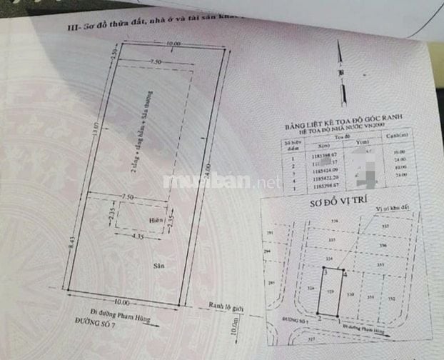 BIỆT THỰ 240M2 - TRONG KHU DÂN CƯ ĐẠI PHÚC, BÌNH HƯNG, BÌNH CHÁNH.