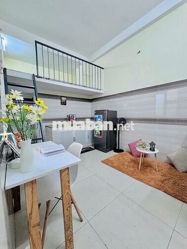 🔴Phòng duplex giá sinh viên ngay công viên Làng Hoa