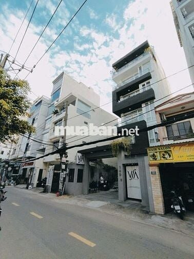 Tòa văn phòng ngang hơn 8m - 4 tầng Phan Văn Trị, Bình Thạnh 21.5 tỷ