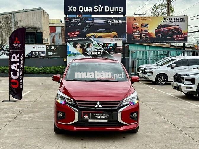 Mitsubishi Attrage Pre 2021 Đỏ Odo 48.800km