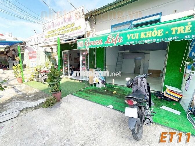 Mặt bằng kiot có chỗ ở lại gần chợ Thạch Đà