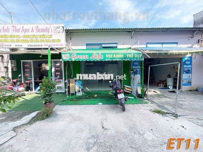 Mặt bằng kiot có chỗ ở lại gần chợ Thạch Đà