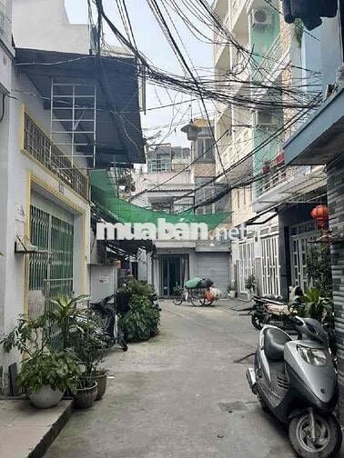 Bán đất tặng nhà hẻm 3m thẳng một trục ra đường lớn. Ngang 5,3m - 7 tỷ