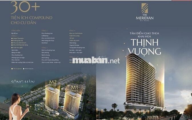 TIN NÓNG: THE MERIDIAN ĐÀ NẴNG - BOOKING NGAY SỞ HỮU SIÊU ĐẶC QUYỀN!!