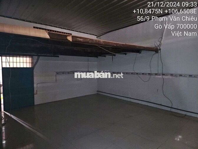 Siêu khủng 280m2 60 triệu/m2 hẻm 5m ô tô thông đường Phạm Văn Chiêu GV