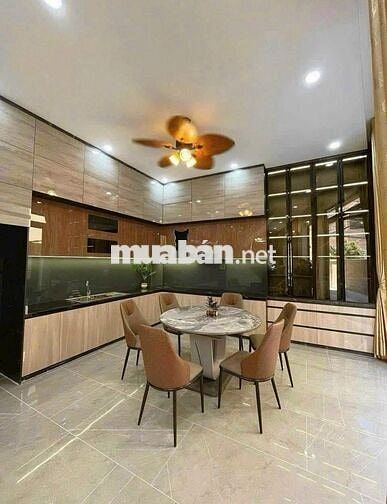 BÁN NHÀ ĐẸP MỚI XÂY ĐƯỜNG NGUYÊN AN NINH 1T3L : 7T6