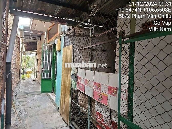 Siêu khủng 280m2 60 triệu/m2 hẻm 5m ô tô thông đường Phạm Văn Chiêu GV