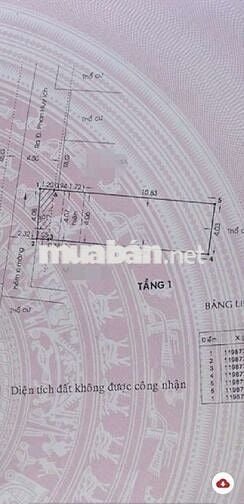 Phan Huy Ích, bán đất tặng nhà 52m, 4x 13m, giá 4,25 tỷ