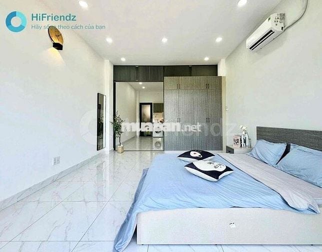 🔥Căn hộ dịch vụ 1PN ban công tách bếp full nội thất gần Aeon Tân Phú