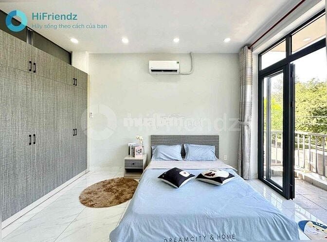 🔥Căn hộ dịch vụ 1PN ban công tách bếp full nội thất gần Aeon Tân Phú