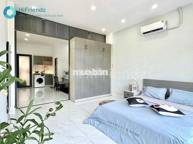 🔥Căn hộ dịch vụ 1PN ban công tách bếp full nội thất gần Aeon Tân Phú