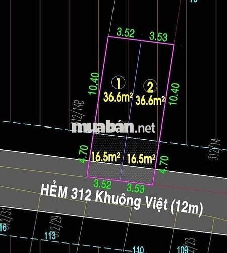 càn bán lô đấtrer nhát khu vực