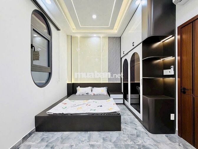 Nhà mới, full nội thất - 58,3m2 - 3 PN, 1 phòng LV, Phan Huy ích, GV