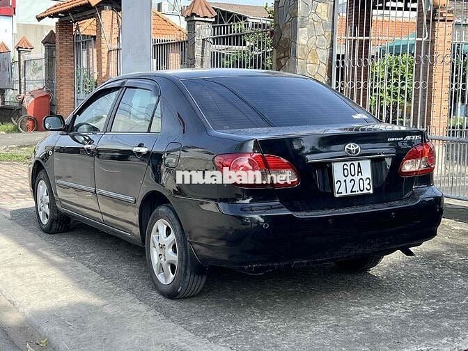 Toyota Altis 2007 Đen