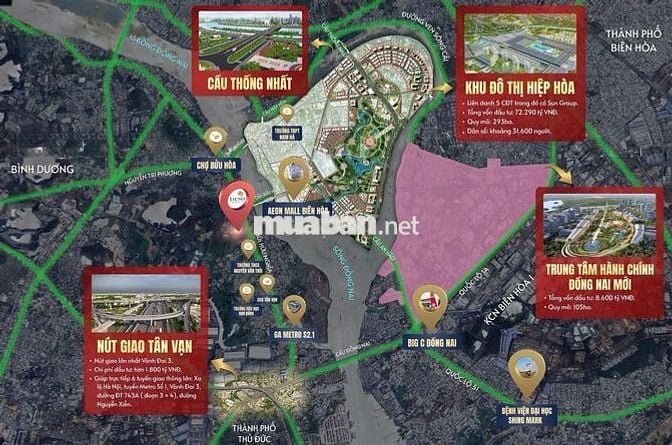 FRESIA RIVERSIDE BIÊN HÒA - CĂN HỘ CAO CẤP LK AEON MALL 12HA BIÊN HÒA