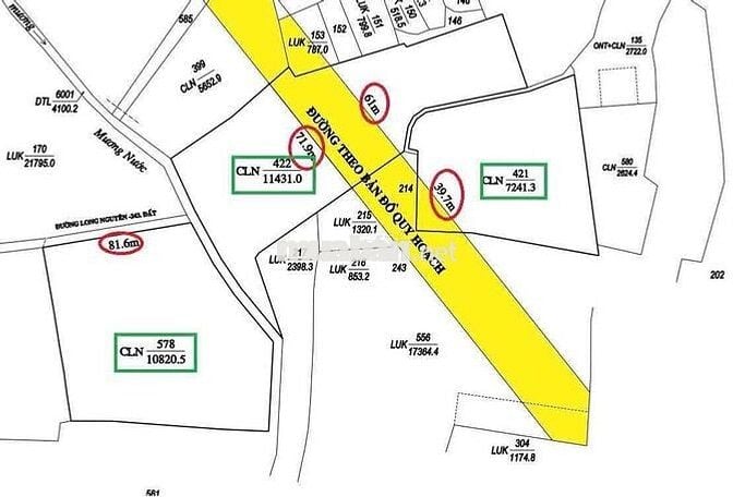 Bán đất trồng cây lâu năm đã có sổ ,