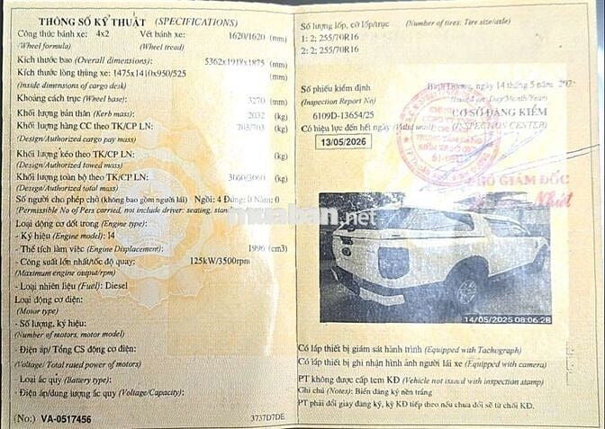 RANGER XLS 2.0L 2022 AT 1 CẦU 41000KM BẢO HÀNH1NAM