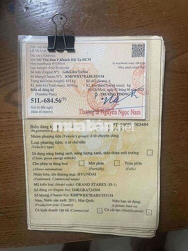 Hyundai Starex 2011 2.5D MT - 130000 km