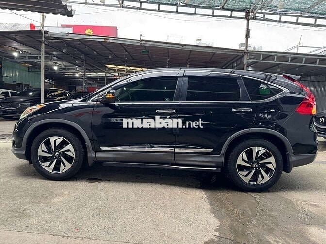 Honda CRV 2016 2.4AT, màu đen,5 chỗ gầm cao
