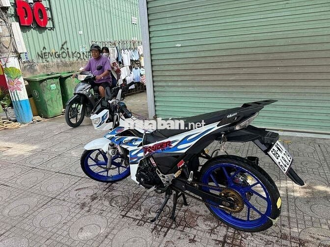 Suzuki Raider Fi 2020 Trắng xanh