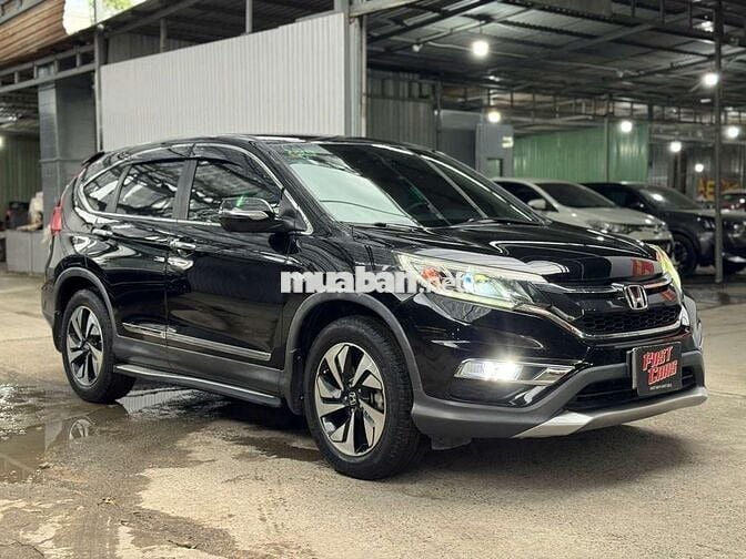 Honda CRV 2016 2.4AT, màu đen,5 chỗ gầm cao
