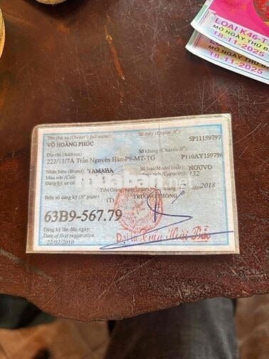 xe bán.  Yamaha novo 135 cc. bs 56779