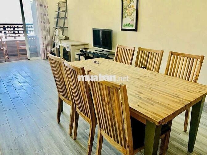 Cho thuê chung cư Saigonres Nguyễn Kim 3PN căn góc view biển full nt