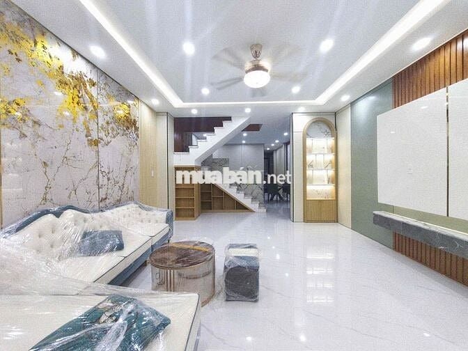 Bán nhà 3 tầng mới xây đường Hoàng Đình Ái, thiết kế hiện đại