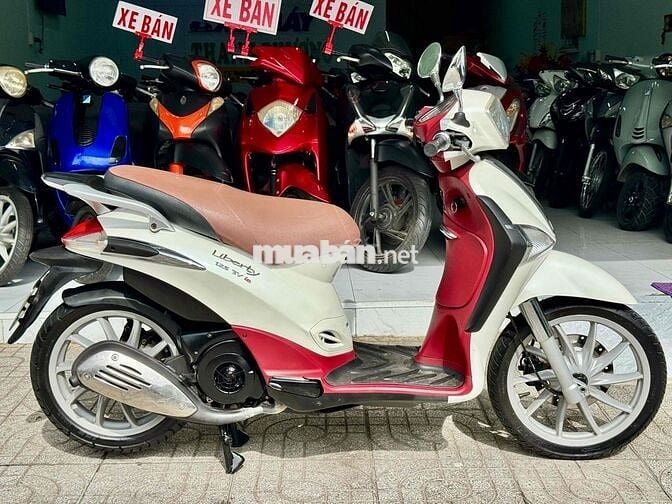 📣 Piaggio Liberty 3Vies Fi 125cc ITALIA Trắng ZiN