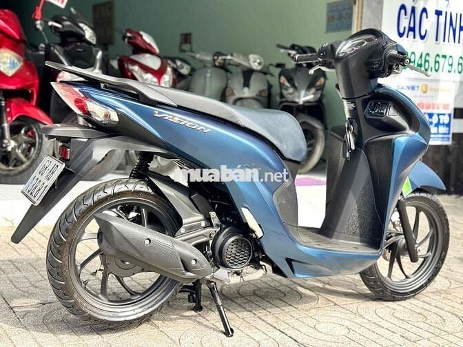📣 Honda Vision Fi đăng ký tháng 7-2024 . Bản Xanh