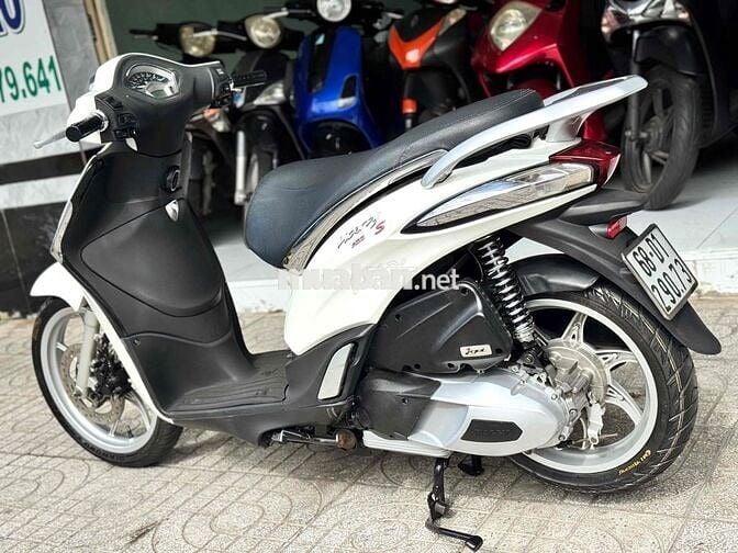 📣 Piaggio Liberty S 125cc thắng ABS đời cao Trắng