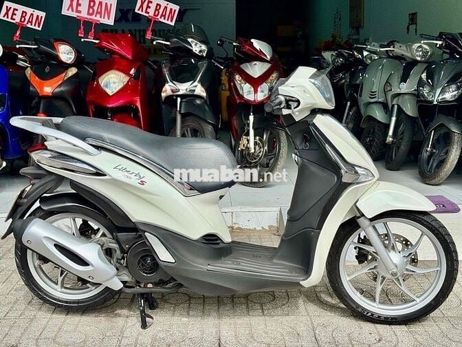 📣 Piaggio Liberty S 125cc thắng ABS đời cao Trắng